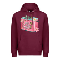 Burgundy let s get this bread malia Premium Hoodie - MaliasSmallBusiness