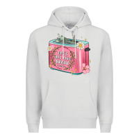 Dove Grey let s get this bread malia Premium Hoodie - MaliasSmallBusiness