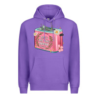 Purple let s get this bread malia Premium Hoodie - MaliasSmallBusiness