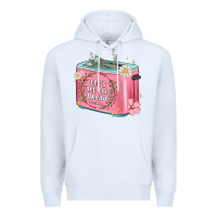 White let s get this bread malia Premium Hoodie - MaliasSmallBusiness