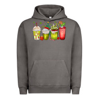 Pigment Tornado Christmas characters coffee cups Urban Hoodie - MaliasSmallBusiness