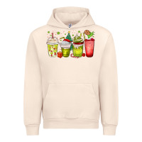 Sandshell Christmas characters coffee cups Urban Hoodie - MaliasSmallBusiness