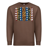 Chestnut usa army pattern brushstroke Premium Sweatshirt - Artiststas