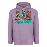 Lavender happy easter leopard cowhide turquoise cactus bunny's Heavyweight Hoodie - JahusDesignShop