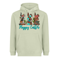 Matcha happy easter leopard cowhide turquoise cactus bunny's Heavyweight Hoodie - JahusDesignShop