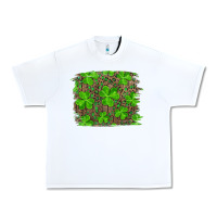 White st patricks day shamrock and leopard distressed ba Urban Heavy Tee - RanaPortraitStore