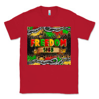 Red juneteenth freedom 1865 Classic Tee - Zillion Design Studio