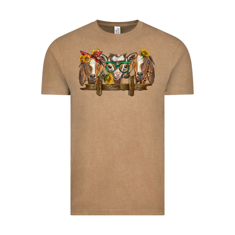 Western Goats Vintage Tee by BarkalooDesign | Teevron