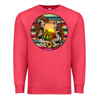 Cardinal horseshoe circle Premium Sweatshirt - JahusDesignShop
