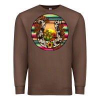 Chestnut horseshoe circle Premium Sweatshirt - JahusDesignShop