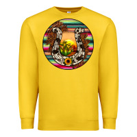 Lemon horseshoe circle Premium Sweatshirt - JahusDesignShop
