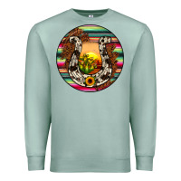 Seafoam horseshoe circle Premium Sweatshirt - JahusDesignShop