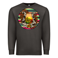 Smoke horseshoe circle Premium Sweatshirt - JahusDesignShop