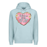 Blue Mist self love is the best kind of love malias Premium Hoodie - MaliasSmallBusiness