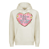 Oatmeal Heather self love is the best kind of love malias Premium Hoodie - MaliasSmallBusiness