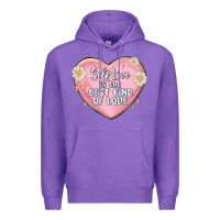 Purple self love is the best kind of love malias Premium Hoodie - MaliasSmallBusiness