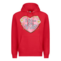 Red self love is the best kind of love malias Premium Hoodie - MaliasSmallBusiness