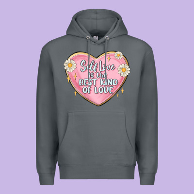 Self Love Is The Best Kind Of Love Malias Premium Hoodie Designed By Maliassmallbusiness