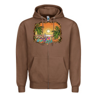 Chestnut beach vibes Zipper Hoodie - SublimationCraftShop
