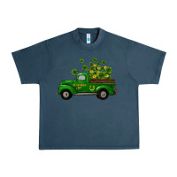 Midnight Navy st patricks truck shamrock horseshoe gold Urban Heavy Tee - RanaPortraitStore