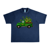Navy st patricks truck shamrock horseshoe gold Urban Heavy Tee - RanaPortraitStore