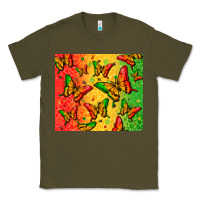 Army Green juneteenth butterfly Classic Tee - Zillion Design Studio