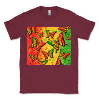 Burgundy juneteenth butterfly Classic Tee - Zillion Design Studio