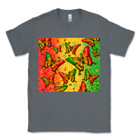 Charcoal Heather juneteenth butterfly Classic Tee - Zillion Design Studio