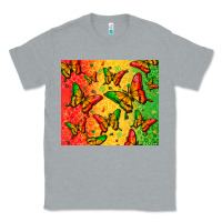 Heather Grey juneteenth butterfly Classic Tee - Zillion Design Studio