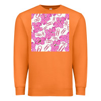 Carrot floral school seamless pattern Premium Sweatshirt - BundleAndBundleShop