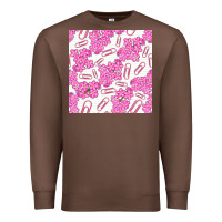 Chestnut floral school seamless pattern Premium Sweatshirt - BundleAndBundleShop