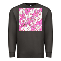 Smoke floral school seamless pattern Premium Sweatshirt - BundleAndBundleShop