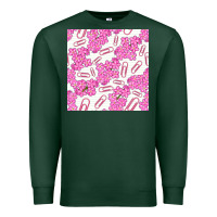 Floral School Seamless Pattern Premium Sweatshirt | Teevron