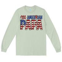Matcha all American papa Long Sleeve Tee - Zillion Design Studio