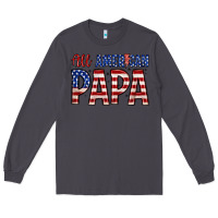 Smoke all American papa Long Sleeve Tee - Zillion Design Studio
