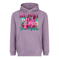 Lavender Breast Cancer My Aunt İs A Fighter Heavyweight Hoodie - Artiststas