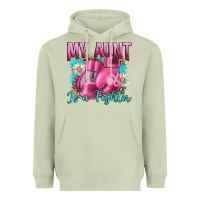Matcha Breast Cancer My Aunt İs A Fighter Heavyweight Hoodie - Artiststas
