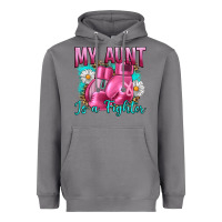 Storm Breast Cancer My Aunt İs A Fighter Heavyweight Hoodie - Artiststas