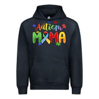Navy autism mama Urban Hoodie - MaliasSmallBusiness