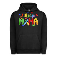 Pigment Black autism mama Urban Hoodie - MaliasSmallBusiness