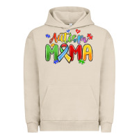 Pigment French Oak autism mama Urban Hoodie - MaliasSmallBusiness