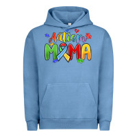 Pigment Pebble Blue autism mama Urban Hoodie - MaliasSmallBusiness