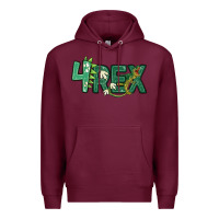Burgundy four rex Premium Hoodie - MaliasSmallBusiness
