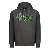 Charcoal Heather four rex Premium Hoodie - MaliasSmallBusiness