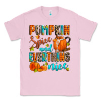 Bubblegum Pink pumpkin spice and everthing nice Classic Tee - Zillion Design Studio