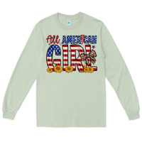 Matcha all american girl Long Sleeve Tee - Zillion Design Studio
