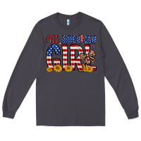 Smoke all american girl Long Sleeve Tee - Zillion Design Studio