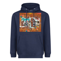 Navy happy easter cross Heavyweight Hoodie - JahusDesignShop