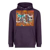 Plum happy easter cross Heavyweight Hoodie - JahusDesignShop