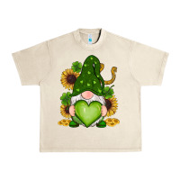 Sandshell st patricks day shamrock sunflowers gnomes Urban Heavy Tee - RanaPortraitStore